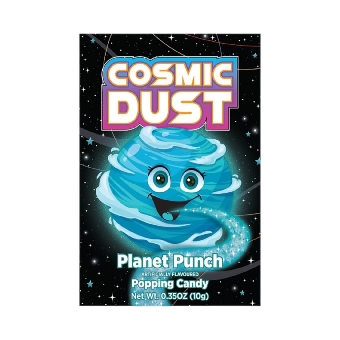 Cosmic Dust Planet Punch Popping Candy - 0.35oz (10g)