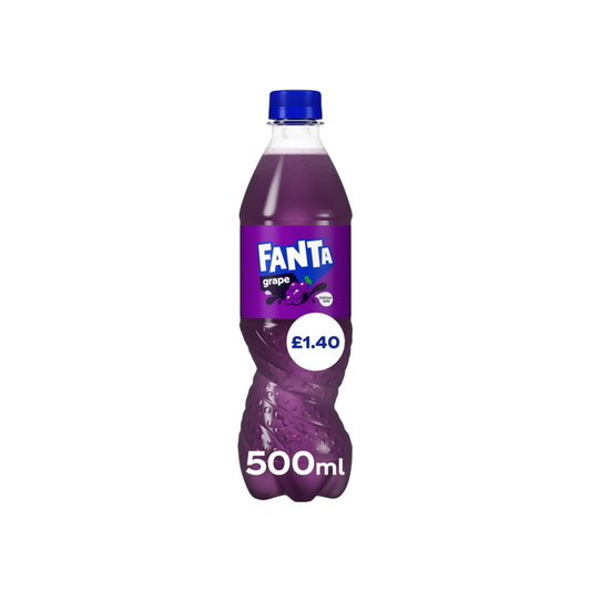 Fanta Grape - 500ml Bottle (PMP £1.40)