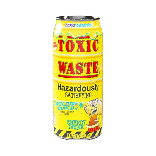Toxic Waste Tantalizing Tropical Energy Drink - 16fl.Oz (473ml)