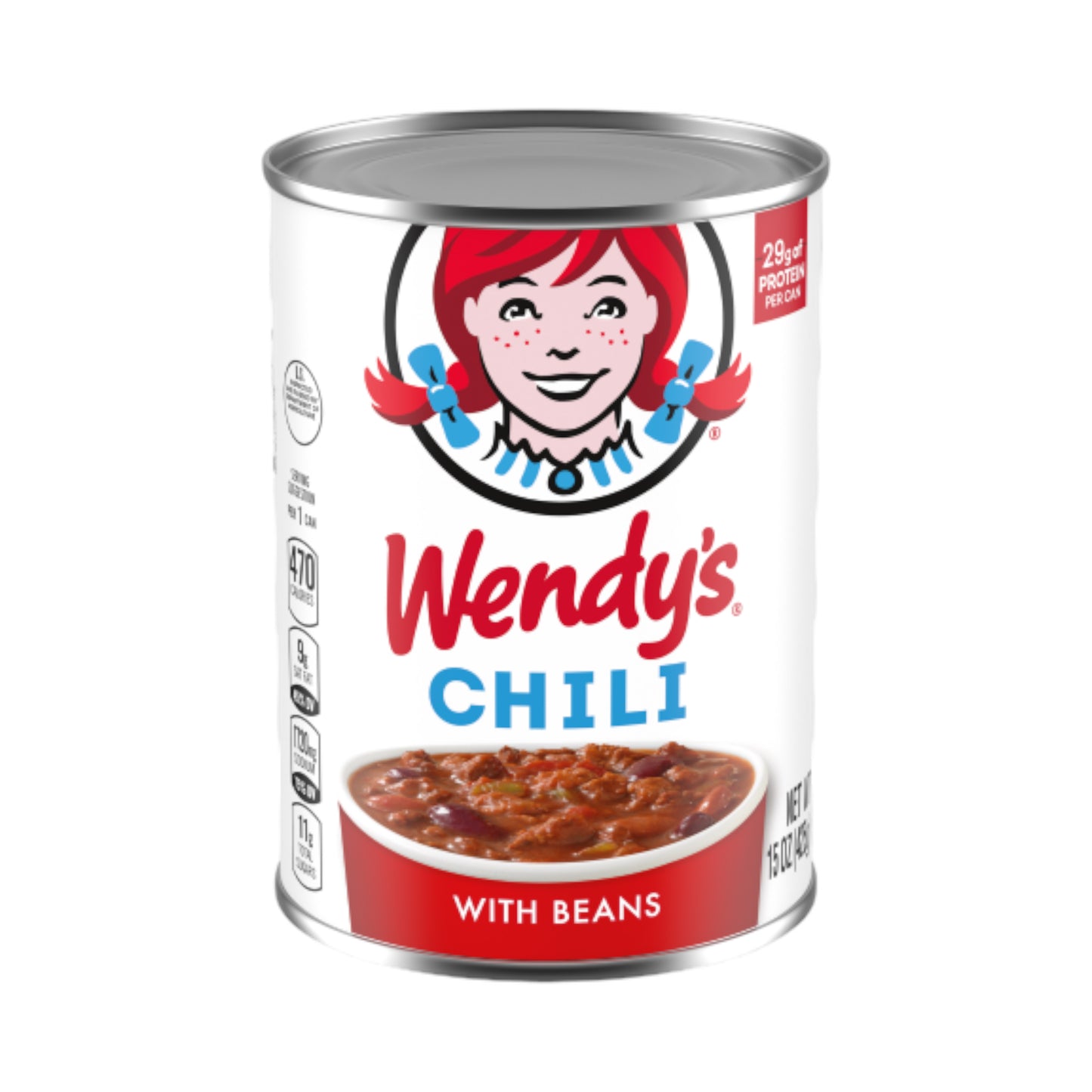 Wendy’s Canned Chili with Beans - 15 oz (425g)