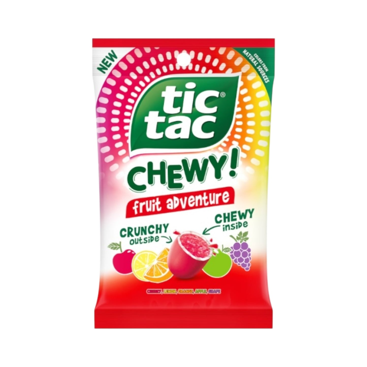 Tic Tac Chewy Fruit Adventure - 2.8oz (80g)