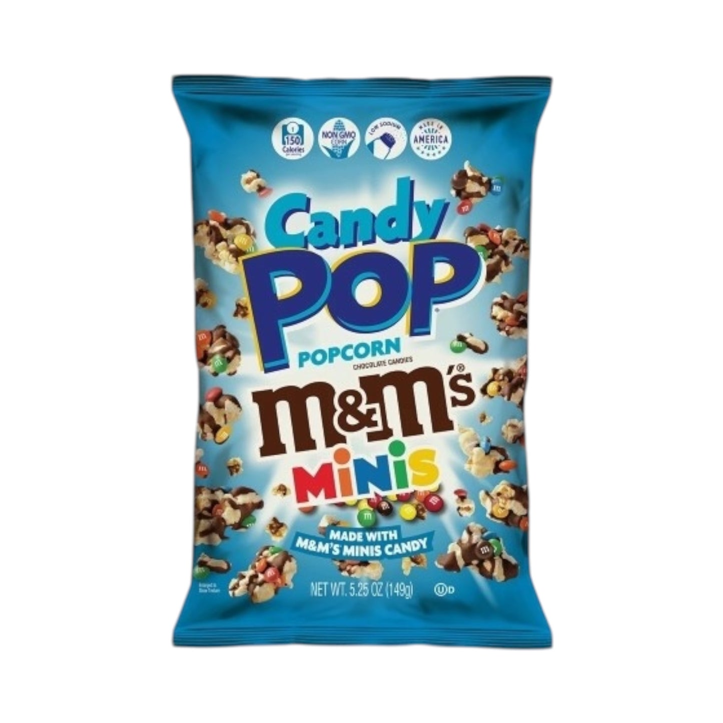 Candy Pop M&M Minis Popcorn - 5.25oz (149g)