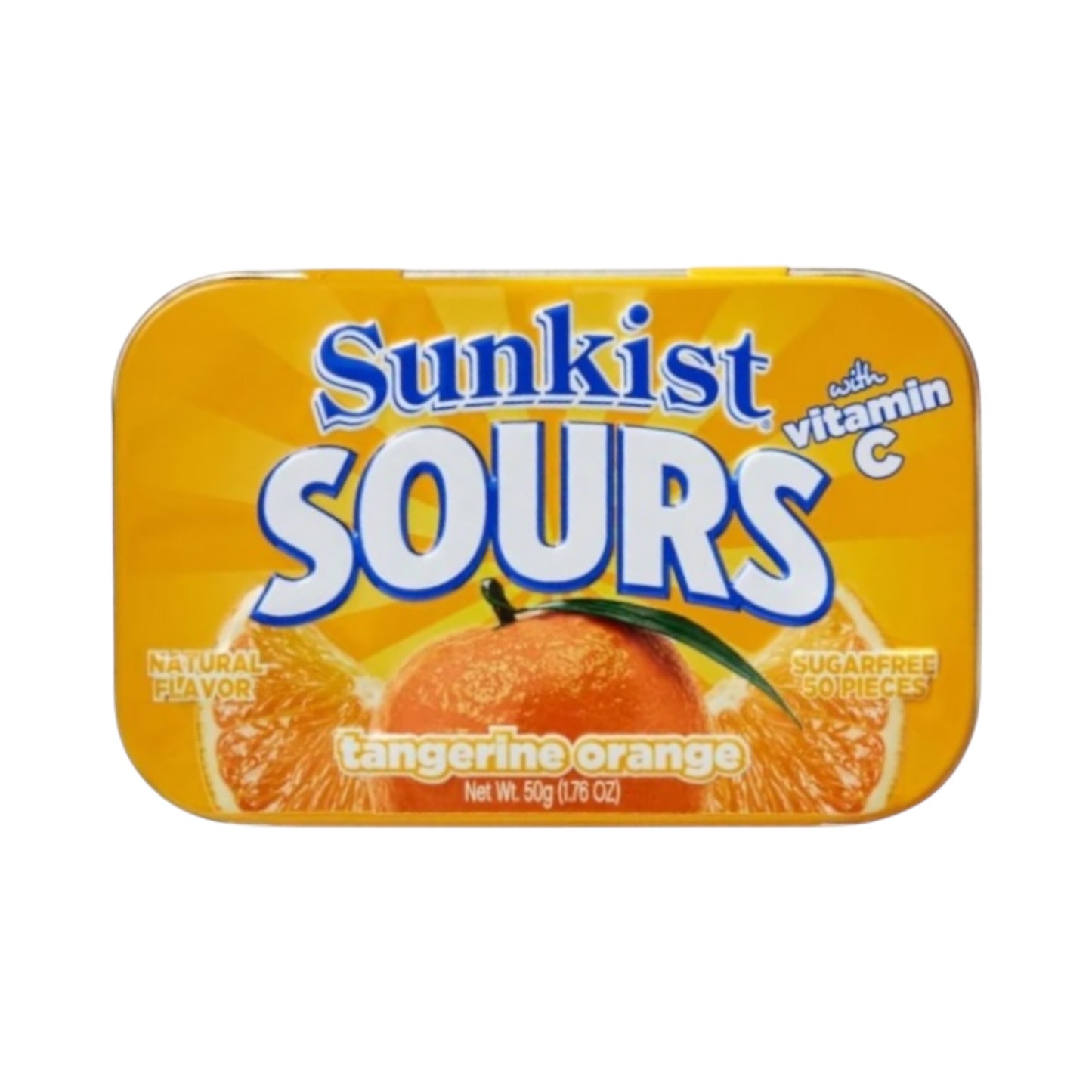 Sunkist Sours Tangerine Orange - 1.76oz (50g [Canadian]