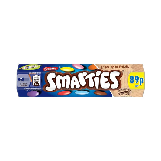 Smarties Milk Chocolate Sweets Tube - 38g (PMP 89P)