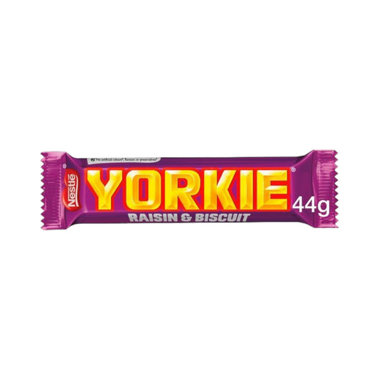 Yorkie Raisin & Biscuit Milk Chocolate Bar - 44g