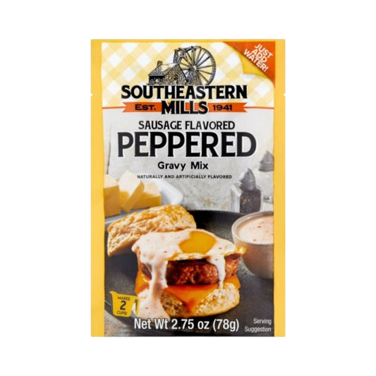 Southeastern Mills Pepper Gravy Mix With Sausage Flavor - 2.75oz (78g)