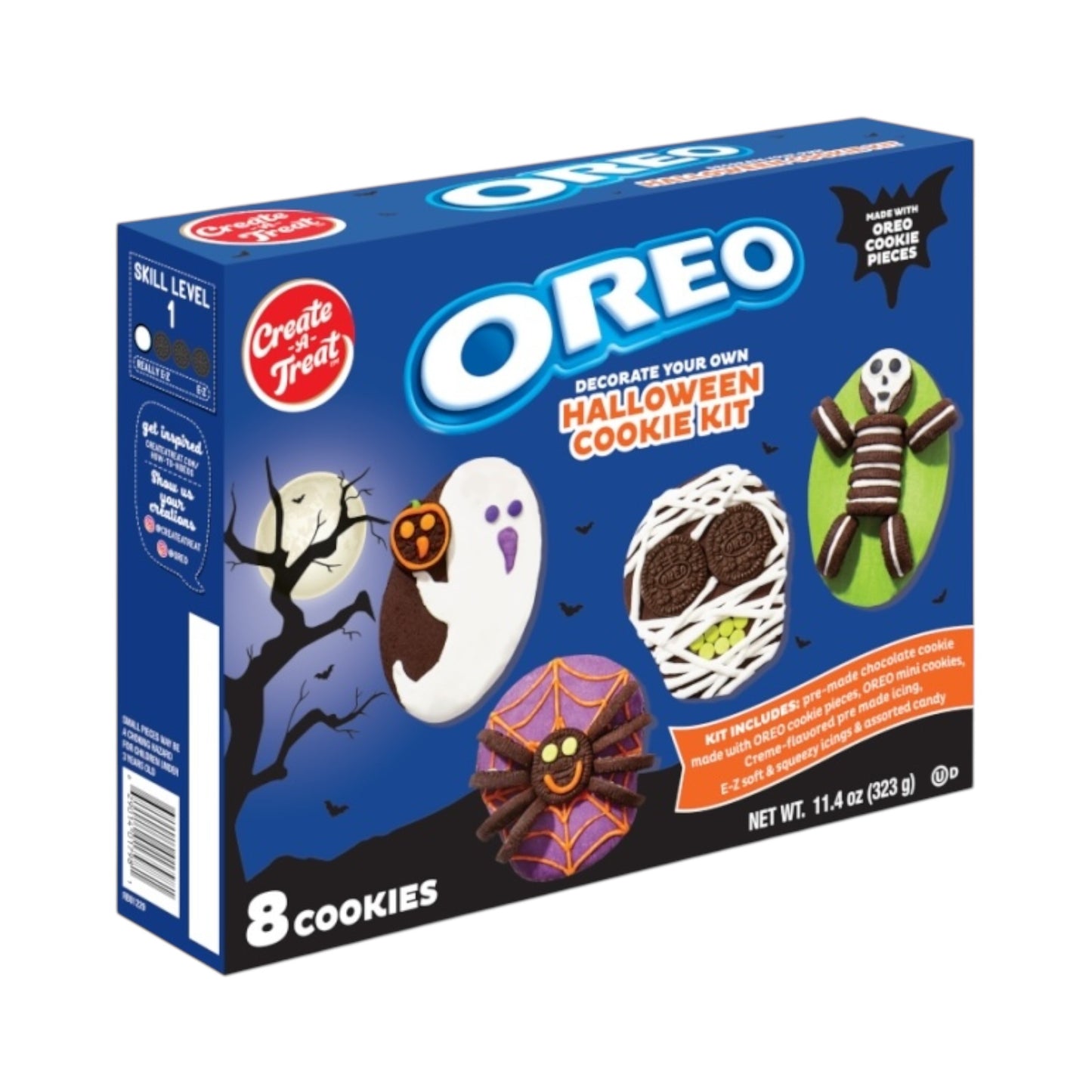 Create-A-Treat Oreo Halloween Cookie Kit - 11.4oz (323g)