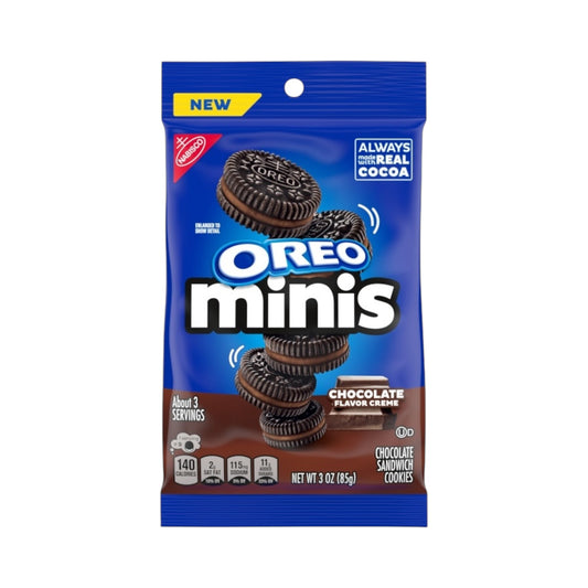 Oreo Minis Chocolate - 3oz (85g)