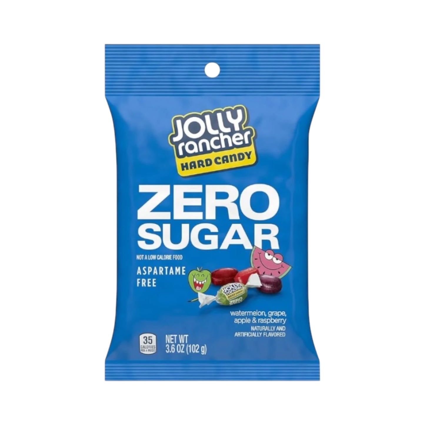 Jolly Rancher Zero Sugar Hard Candy - 3.6oz (102g) *NEW COMPLIANT*