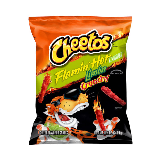 Cheeto Flaming Hot Chilli Lime - 8oz (226g)