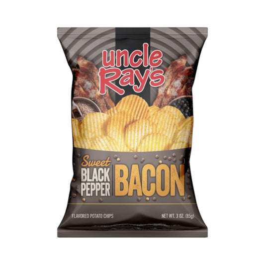 Uncle Ray's Sweet Black Pepper Bacon - 3oz (85g)