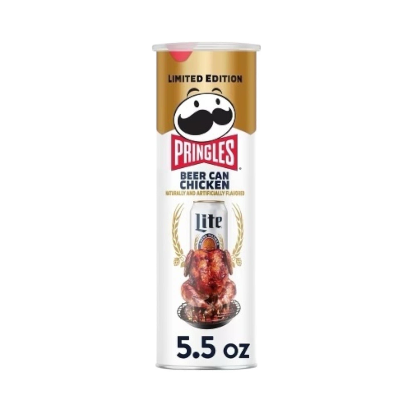 Pringles Miller Lite Beer Can Chicken - 156g [Canadian]