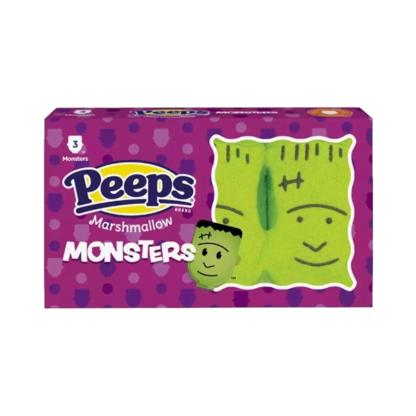 Peeps Halloween Marshmallow Monsters 3PK - 1.5oz (42g)