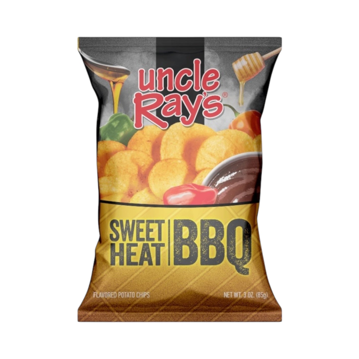 Uncle Ray's Potato Chips Sweet Heat BBQ - 3oz (85g)