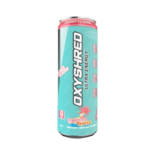 OxyShred Bahama Breeze Flavour Ultra Energy Drink - 355ml