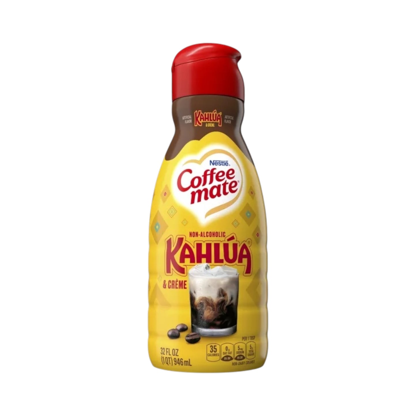 Coffee Mate Kahlua Liquid Creamer - 32oz (946ml)