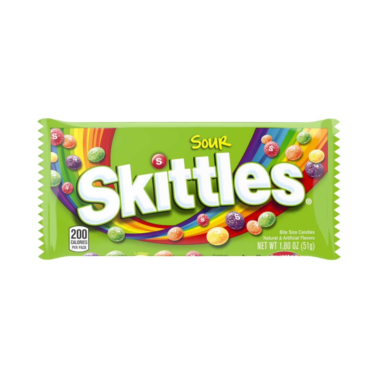 Skittles Sour Candy 1.8oz (51g) - (USA)