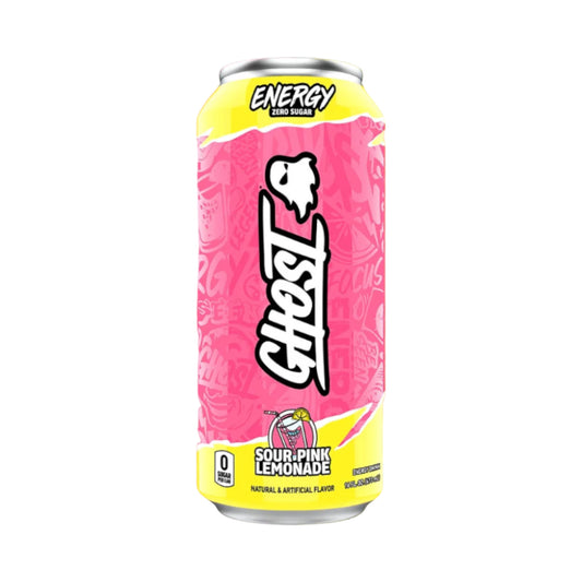 Ghost  Zero Sugar Energy Drink Sour Pink Lemonade  - 16fl.oz (473ml)