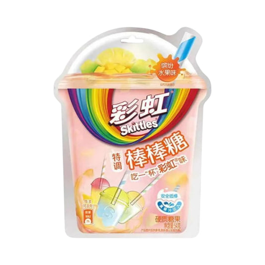 Skittles Lollipop Multi Fruit 5 Pcs Bag - 54g  [China]