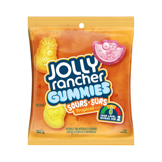 Jolly Rancher Gummies Sours Tropical - 182g