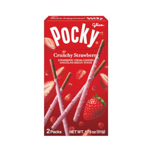 Pocky Crunchy Strawberry - 1.8oz (51g)