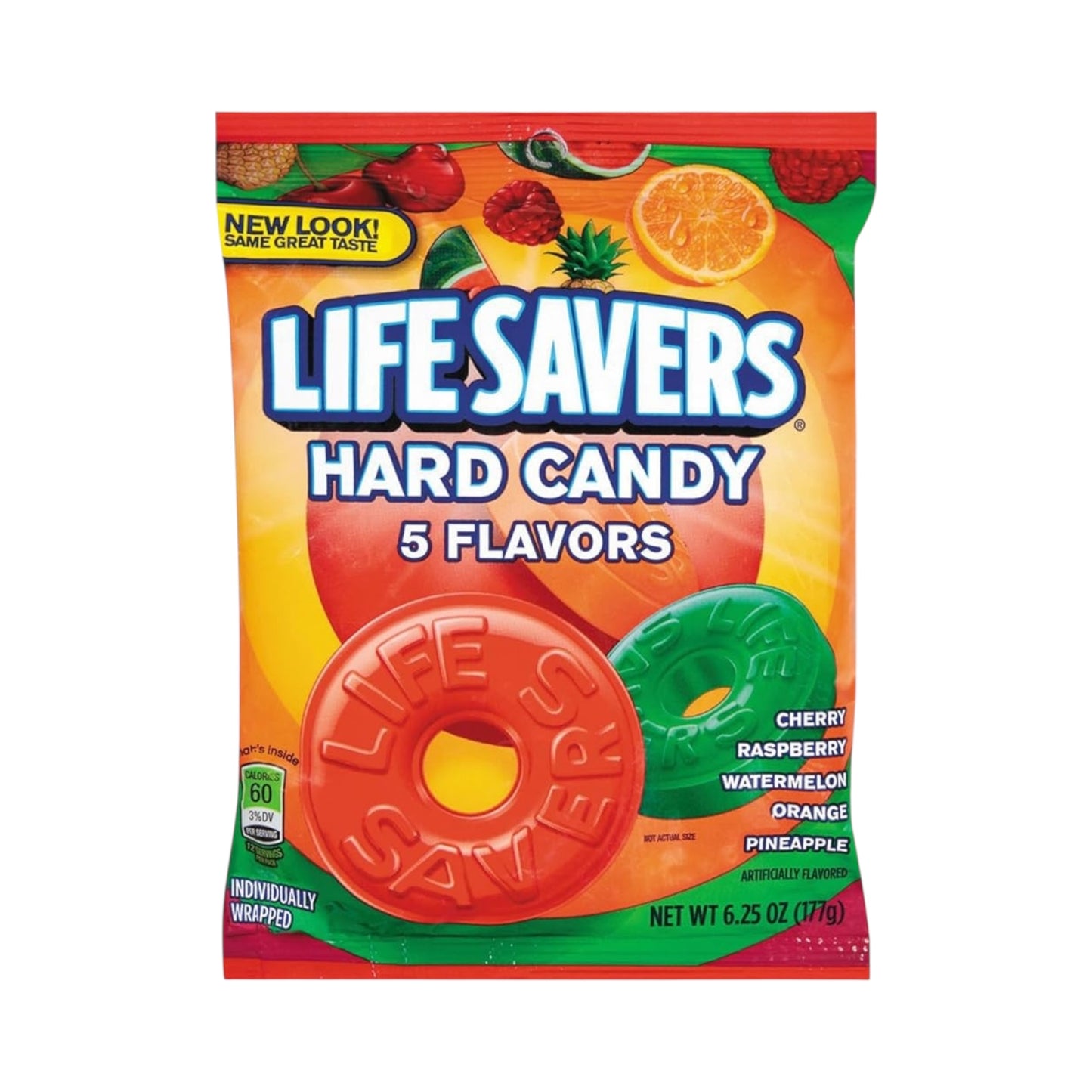 Life Savers Hard Candy 5 Flavours - 6.25oz (177g)