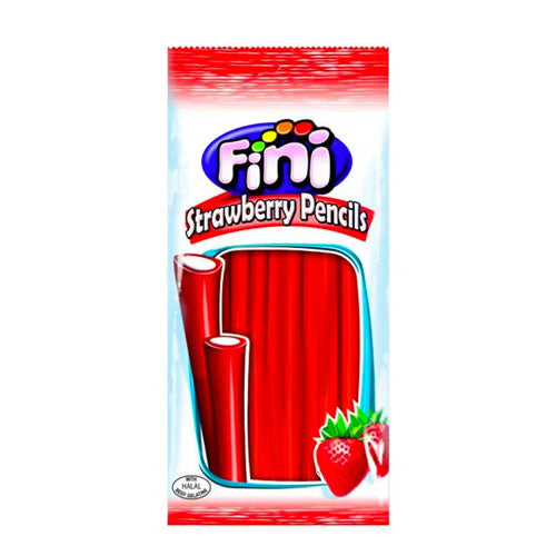 Fini Tornadoes Strawberry Pencils - 140g (PMP £1.25