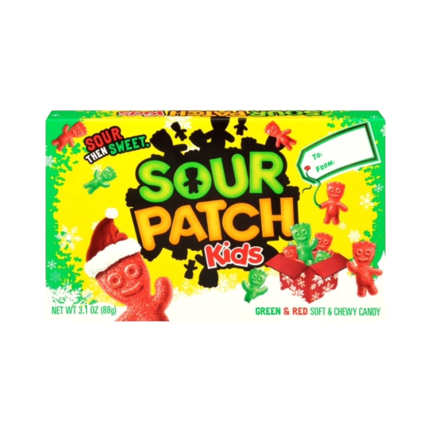 Sour Patch Kids Christmas - 3.1oz (88g) - Theatre Box