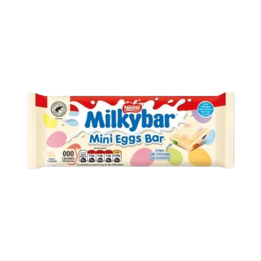 Milkybar Mini Egg Block Bar - 100g