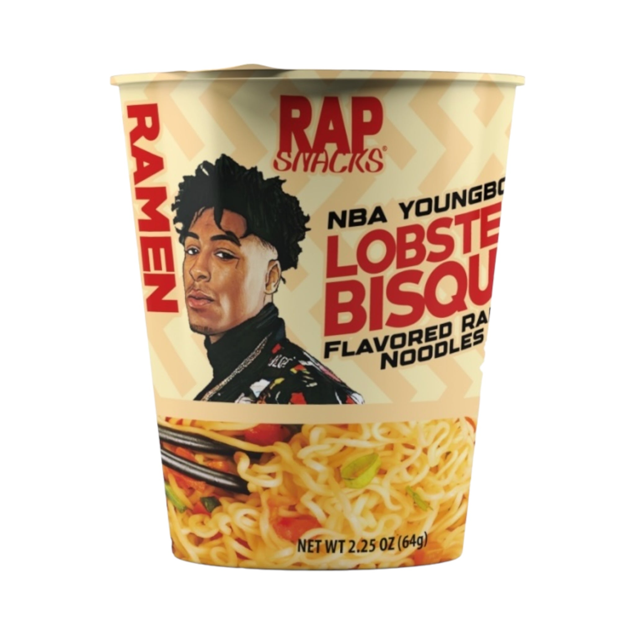 Rap Snacks Lobster Bisque Flavored Ramen Noodles - 2.25oz (64g) β USA Bites