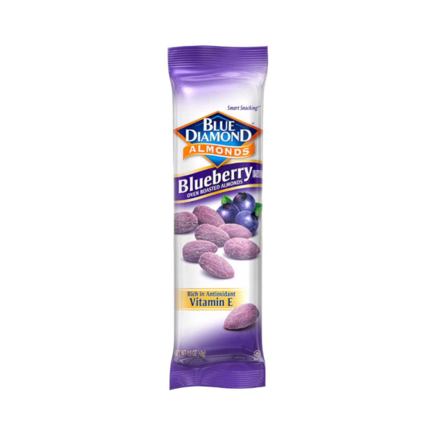 Blue Diamond Flavoured Almonds Blueberry - 1.5oz (43g)