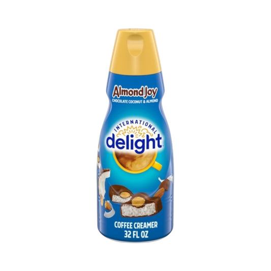 International Delight Coffee Creamer Almond Joy - 32fl.oz (946ml) ** BBD 26/12/25 **