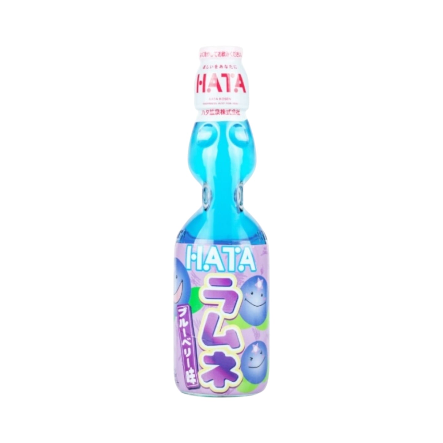 HATA Ramune - Blueberry (Glass) 200ml [Japan]