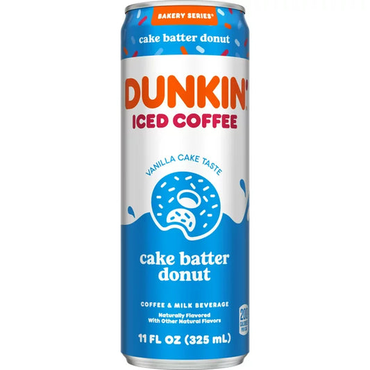 Dunkin' Cake Batter Donut Iced Coffee - 11fl.oz (325ml)