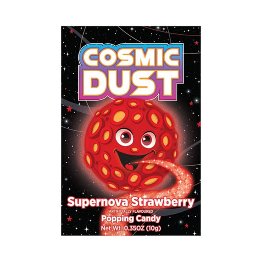 Cosmic Dust Supernova Strawberry Popping Candy - 0.35oz (10g)