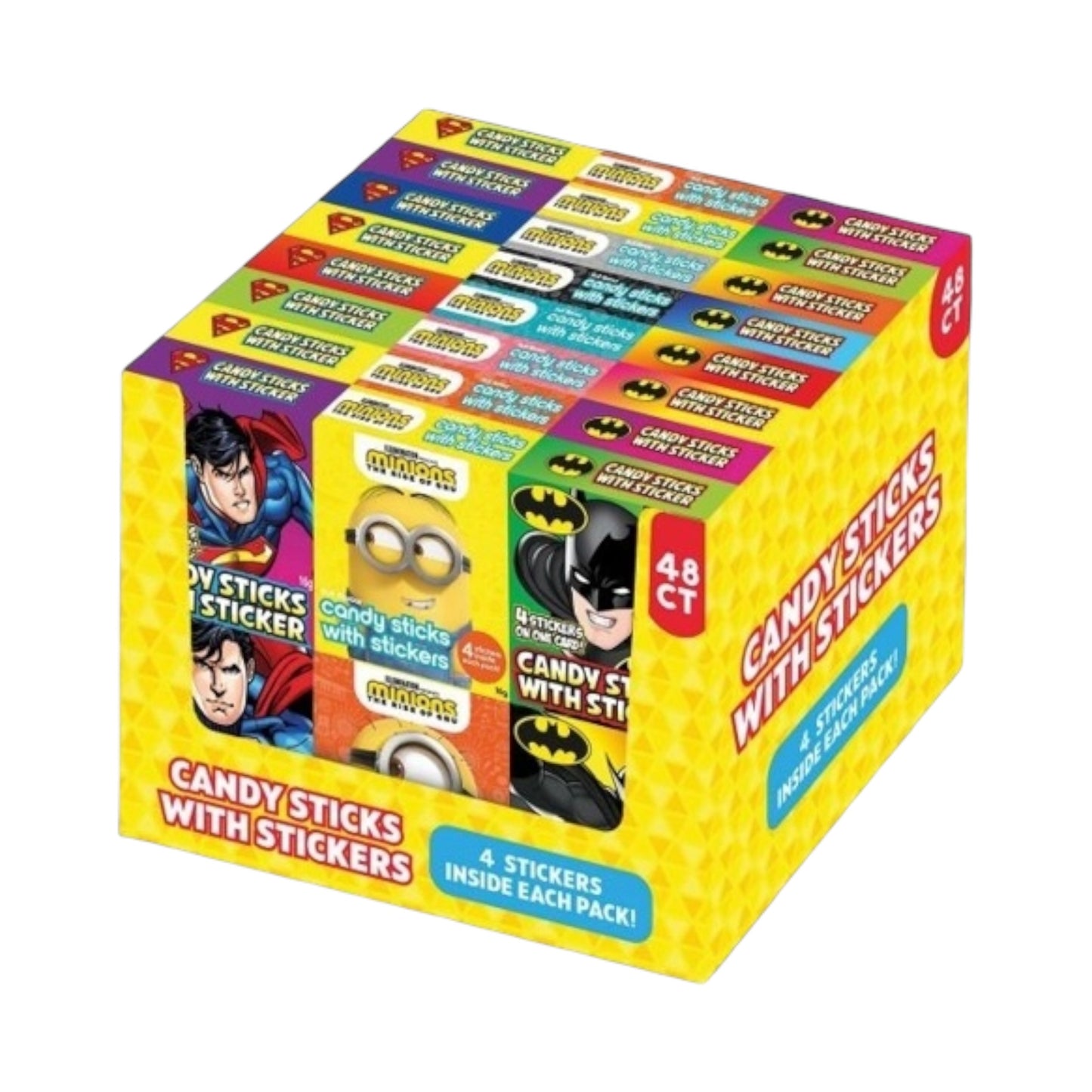 Candy Sticks With Stickers - 16g