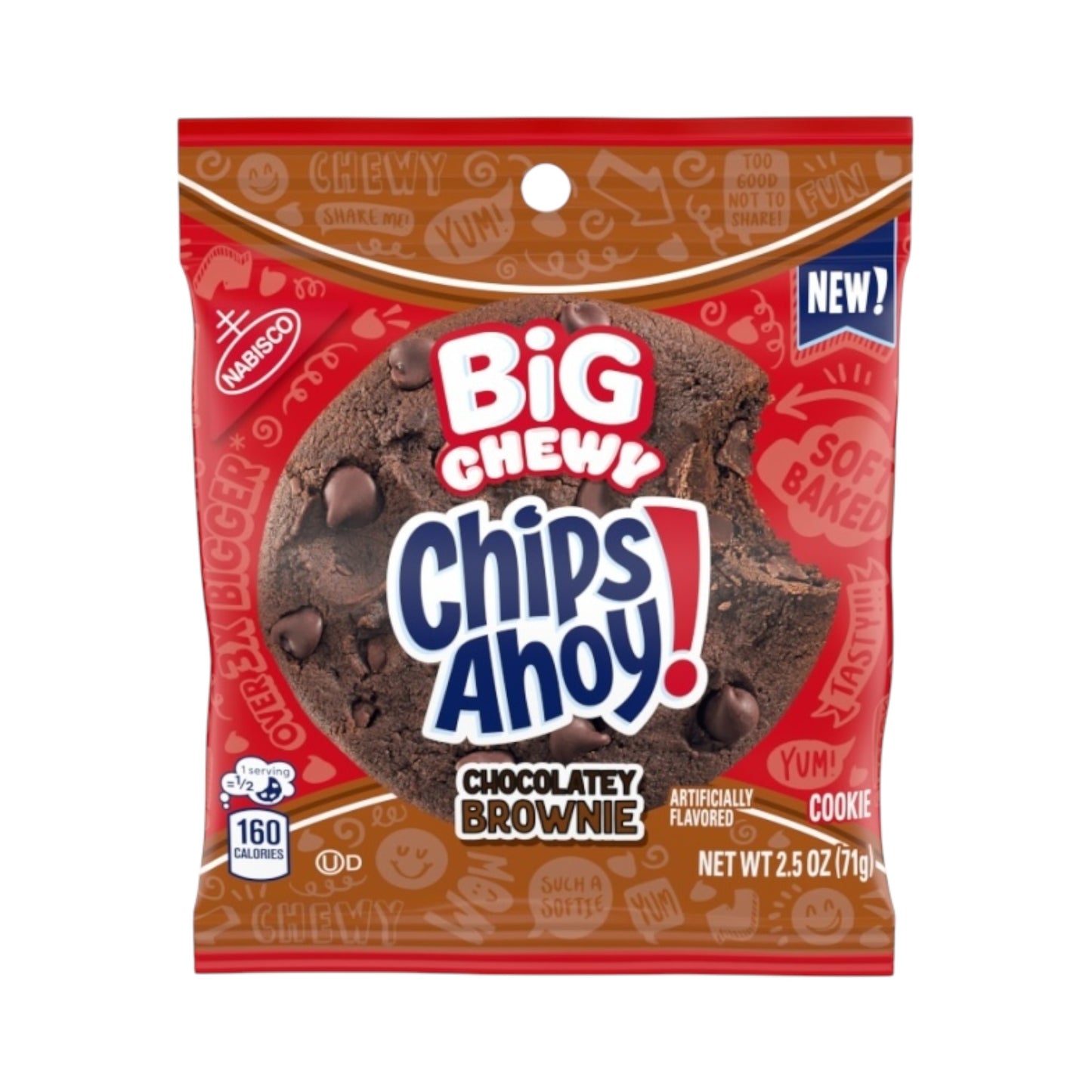 Chips Ahoy Big Chewy Chocolatey Brownie - 2.5oz (71g)