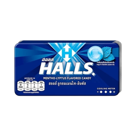 HALLS Candy Mentho-Lyptus - 8pcs [Thailand]