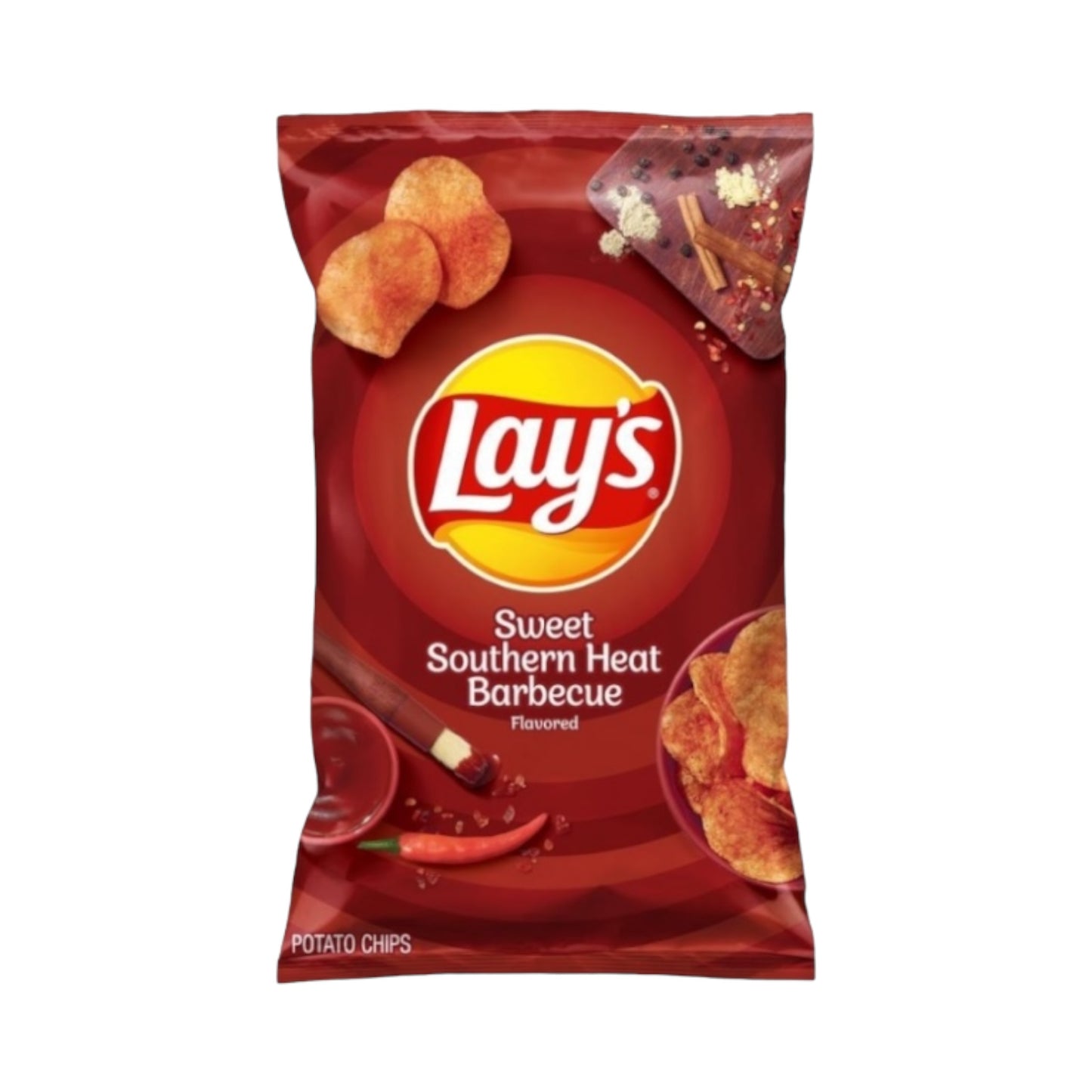 Lay's Sweet Southern Heat Barbecue Potato Chips - 6.5oz (184.2g)