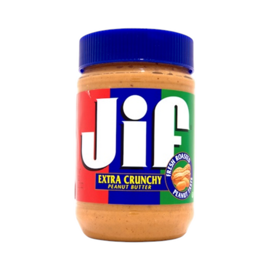 Jif Extra Crunchy Peanut Butter - 16oz (454g)