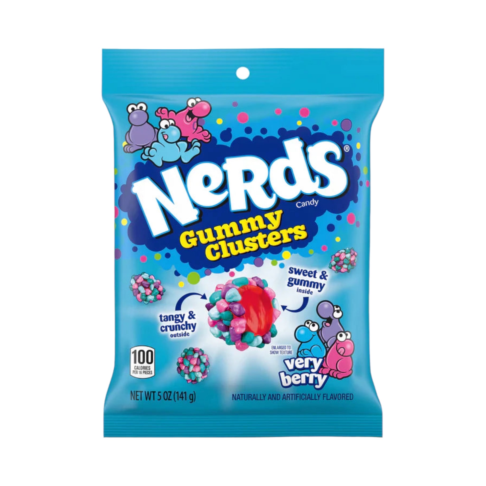 Nerds Gummy Cluster Verry Berry - 5oz (142g) – USA Bites