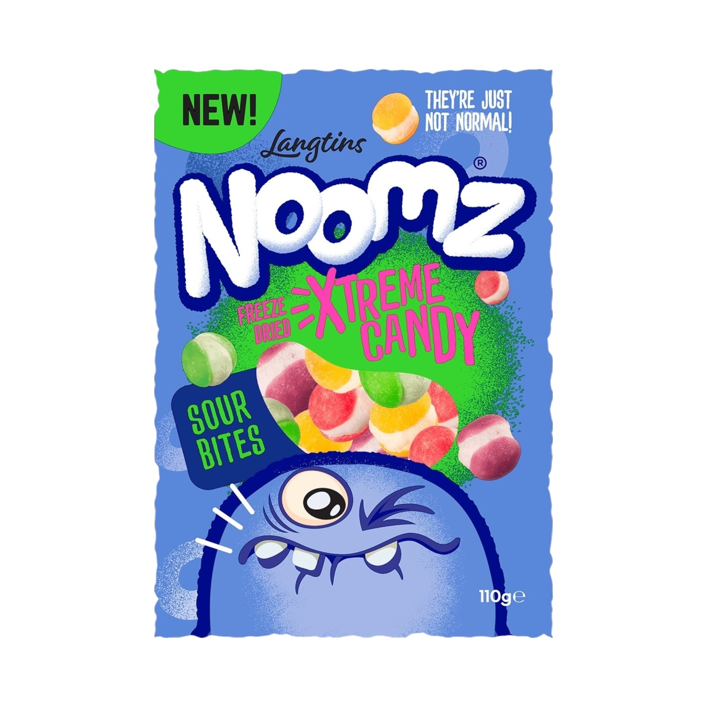 Noomz Freeze Dried Sour Bites - 110g