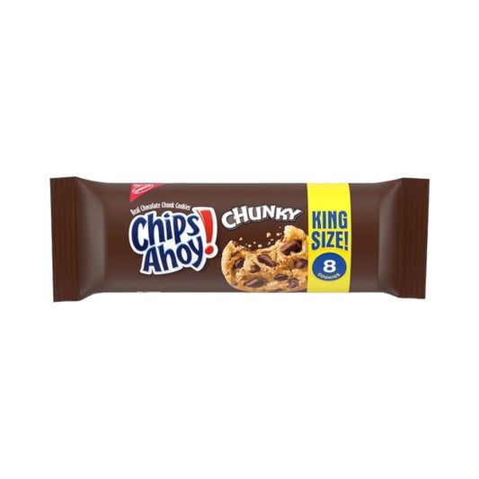 CHIPS AHOY! Chunky Chocolate Chip Cookies, King Size - 4.15 oz (117g)