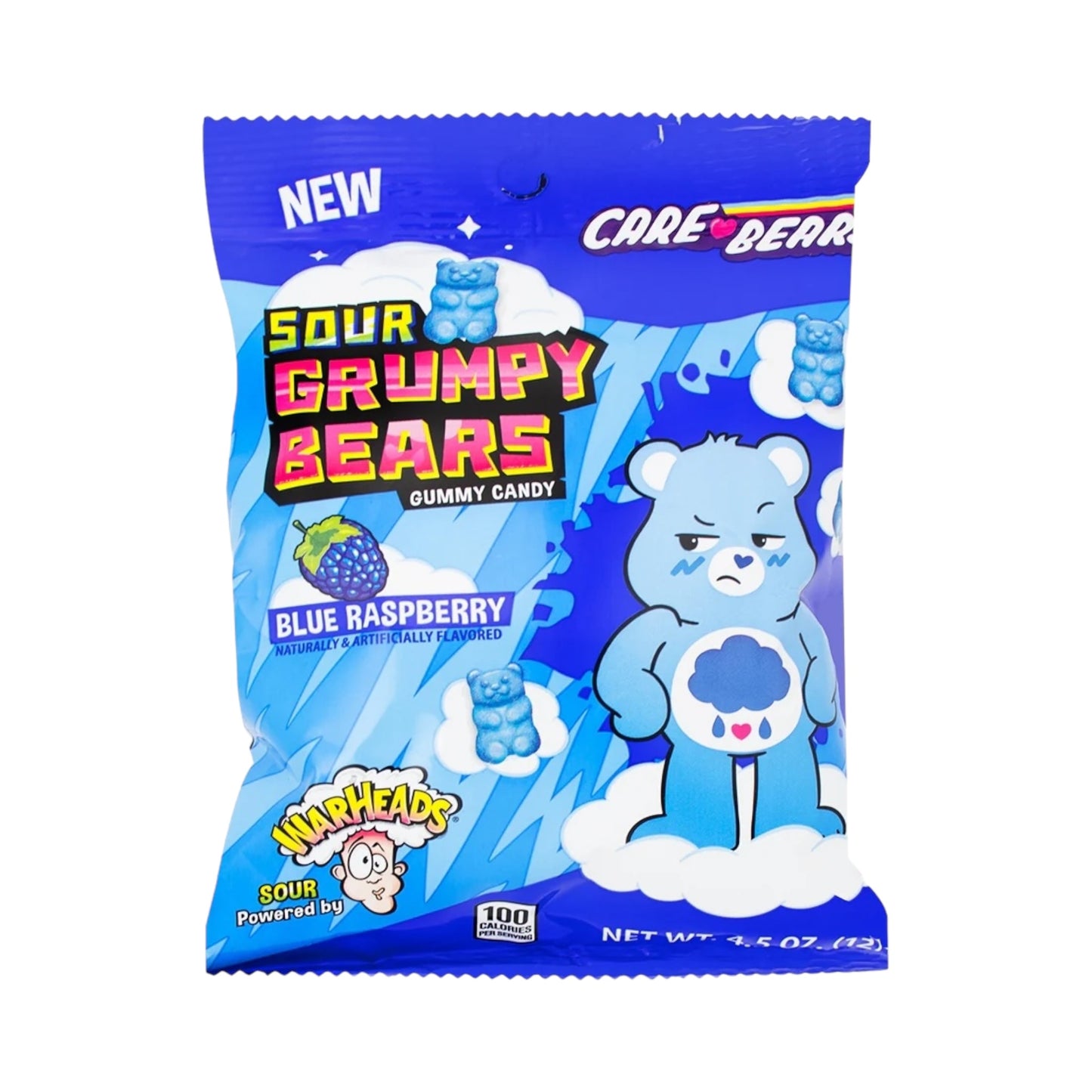 Warheads Sour Grumpy Bears - 4.5oz (127g)