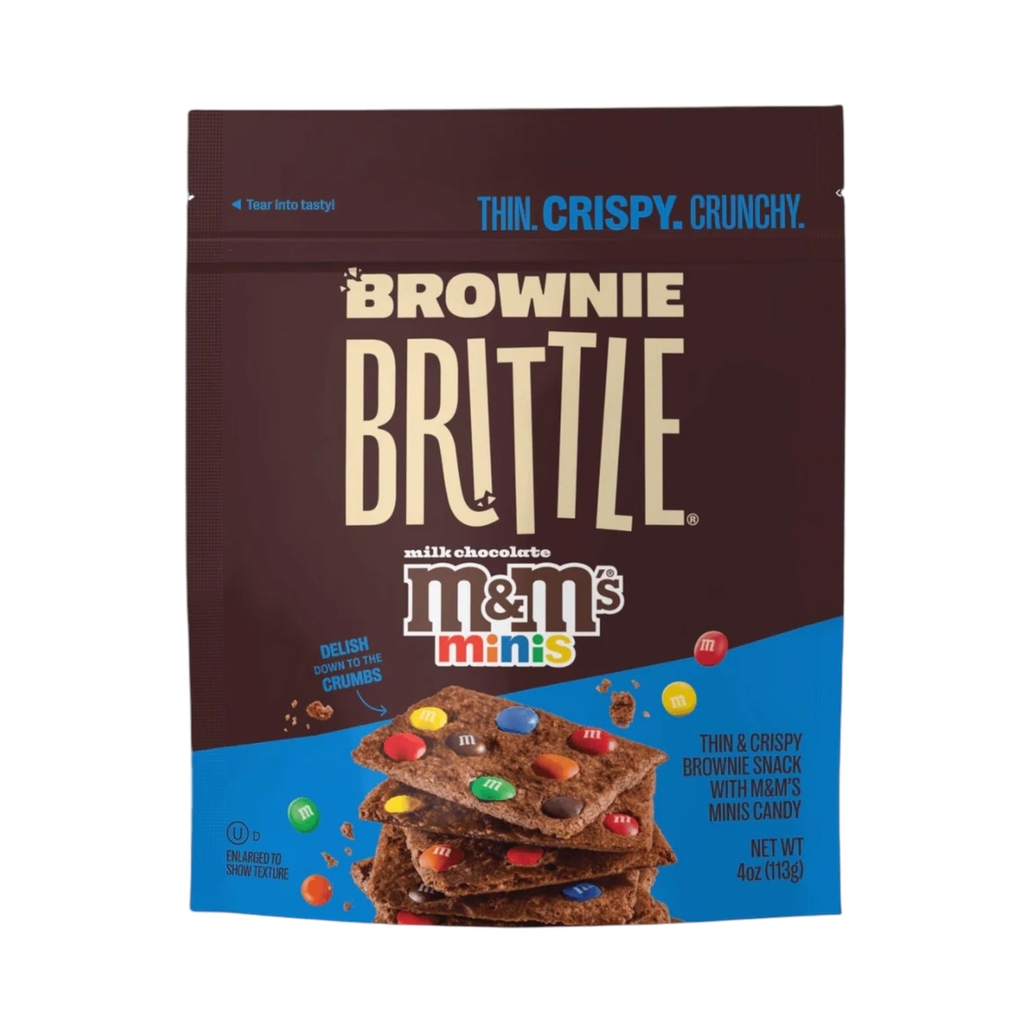 Sheila G's M&M Brownie Brittle - 4oz (113g)