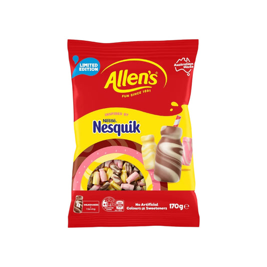 Allen’s Nesquik Shake Gummies -170g [Australian]