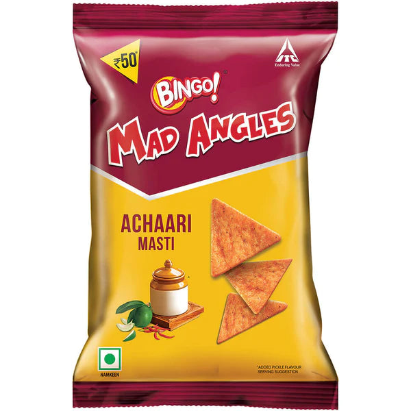 Bingo! Mad Angles Achaari Masti - 65g