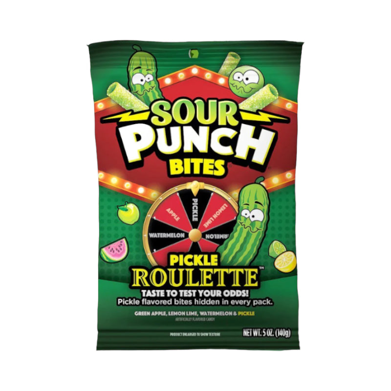 Sour Punch Bites Pickle Roulette - 5oz (140g)