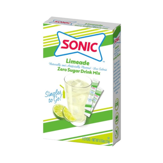 Sonic Zero Sugar Singles To Go Limeade - 0.53oz (15g)