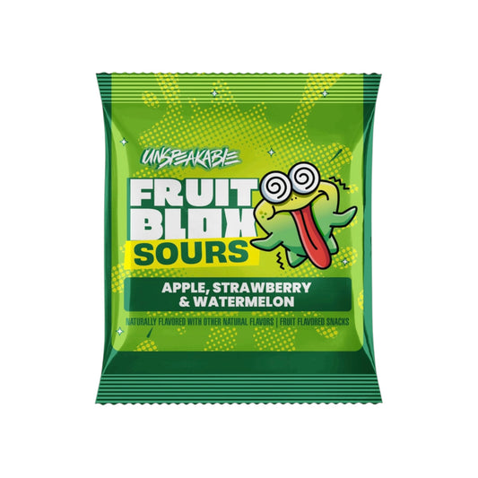 FruitBlox Unspeakable SOURS Apple, Strawberry & Watermelon - 0.7oz (20g)